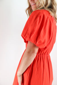 The Abigail Dress - Red