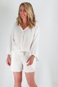 The Ann Top- White