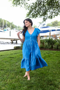 The Matty Dress - Blue