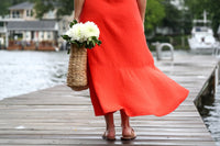 The Valarie Dress- Red