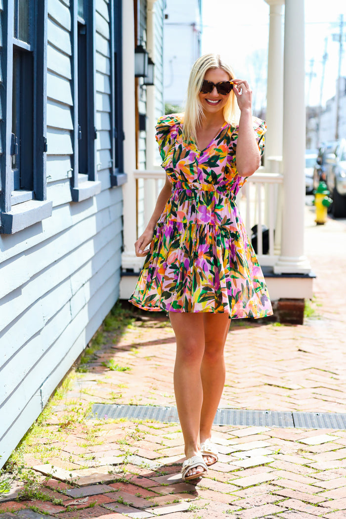 The Vivi Dress - Spring Floral