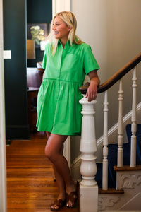 The Eleanor Dress- Green