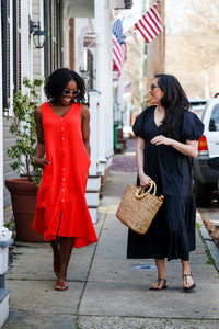 The Valarie Dress- Red