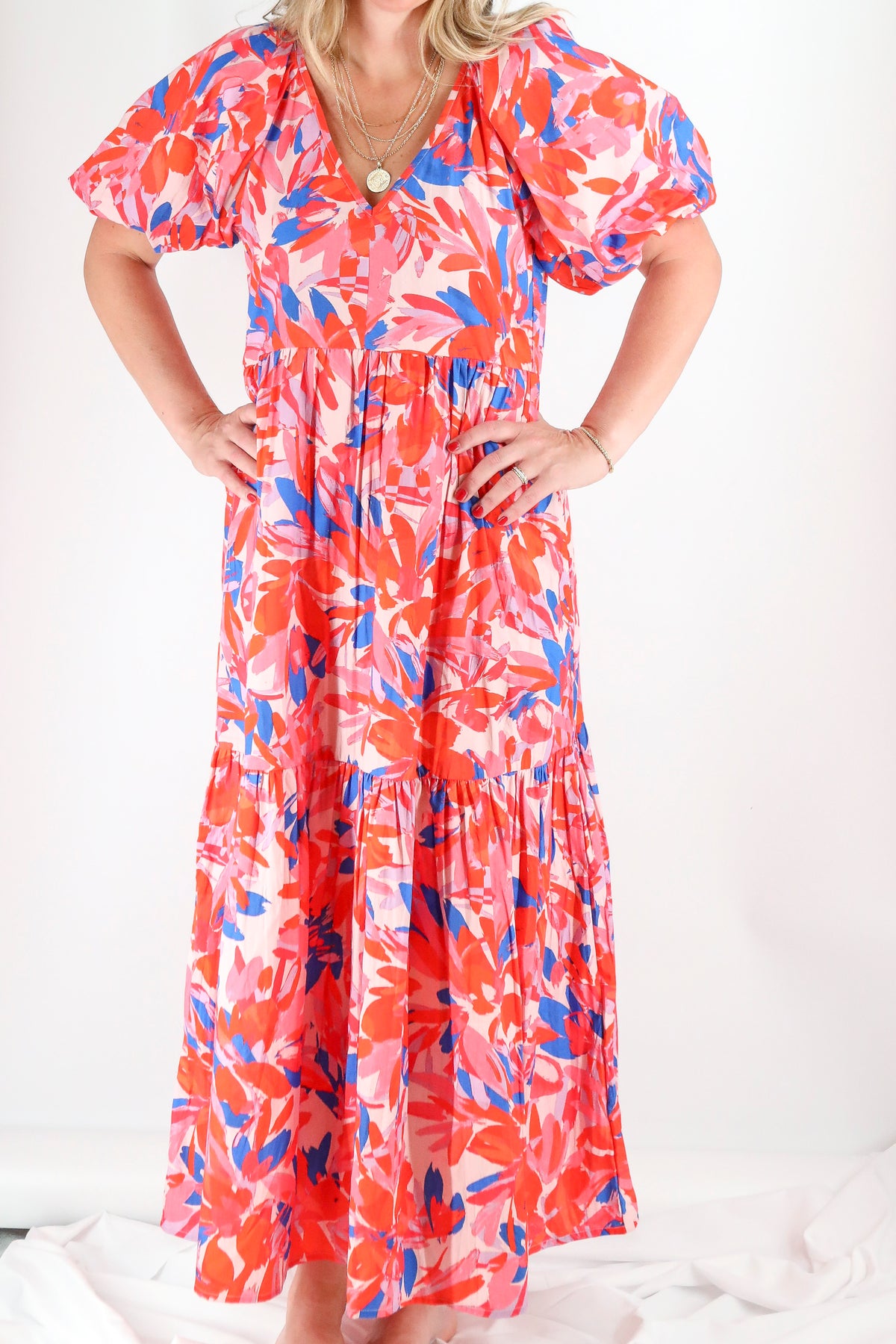 The Abigail Dress - Multi Print